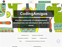 Tablet Screenshot of codingamigos.com